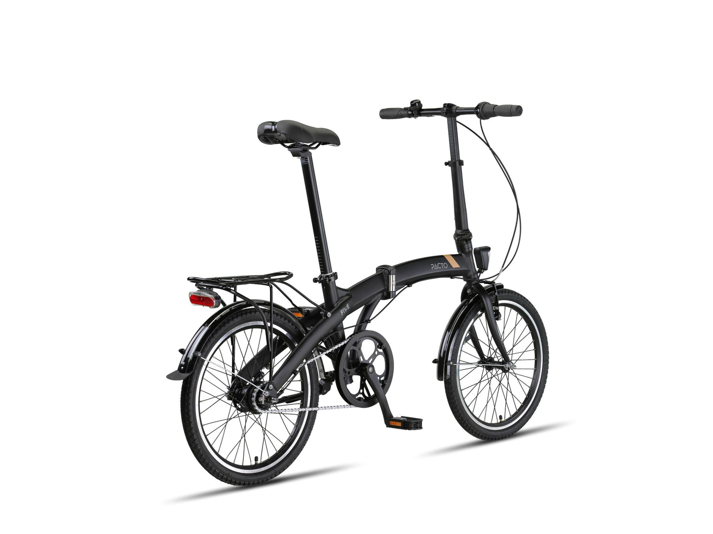 PACTO FIVE N7 – Folding Bike - 20 inch - Shimano Nexus 7 - Black/Blue