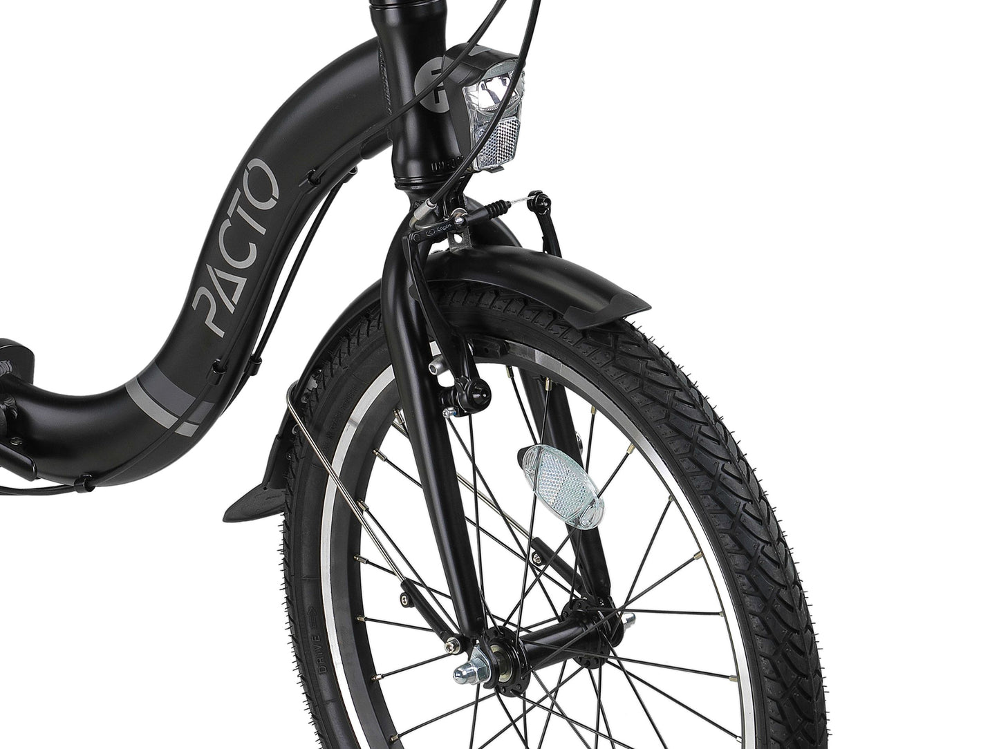 PACTO SEVEN N7 – Folding Bike - 20 inch - Shimano Nexus 7 - Black/Blue