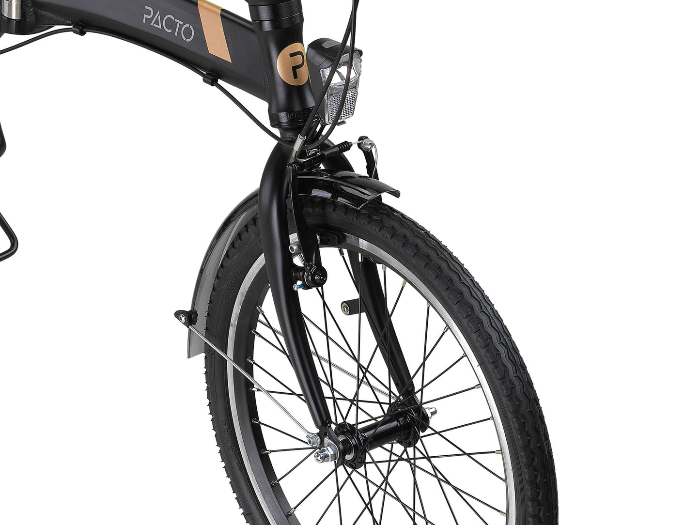 PACTO FIVE N7 – Folding Bike - 20 inch - Shimano Nexus 7 - Black/Blue