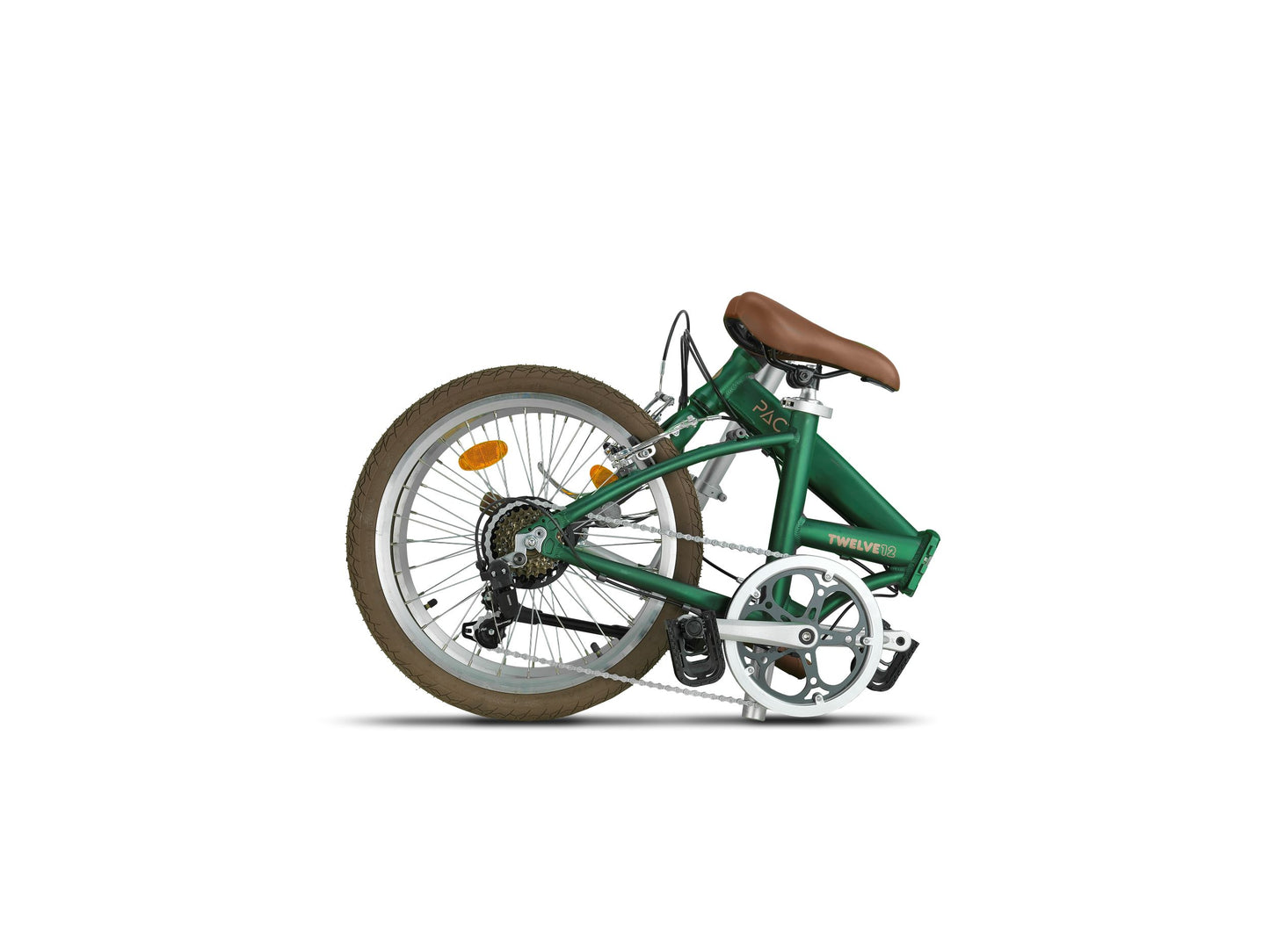 PACTO TWELVE – Vouwfiets - 20 inch - Shimano 6v - Green/Dark Blue