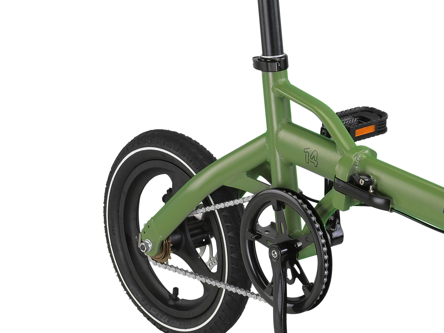 PACTO FOURTEEN – Folding Bike - Ultra Light - 14 inch - Green/Black