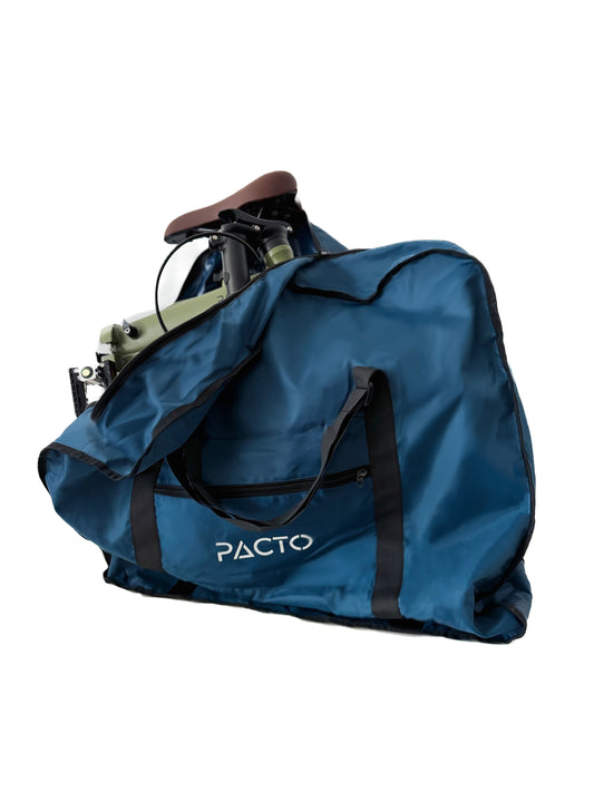 PACTO - Bescherm- en transporthoes - 16 inch - Vouwfiets - Blauw