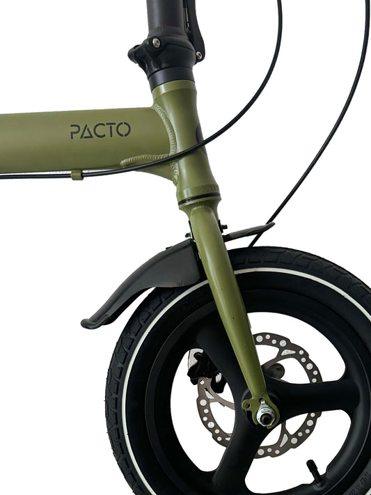 PACTO - Spatbordenset - 14 inch - Vouwfiets - Zwart