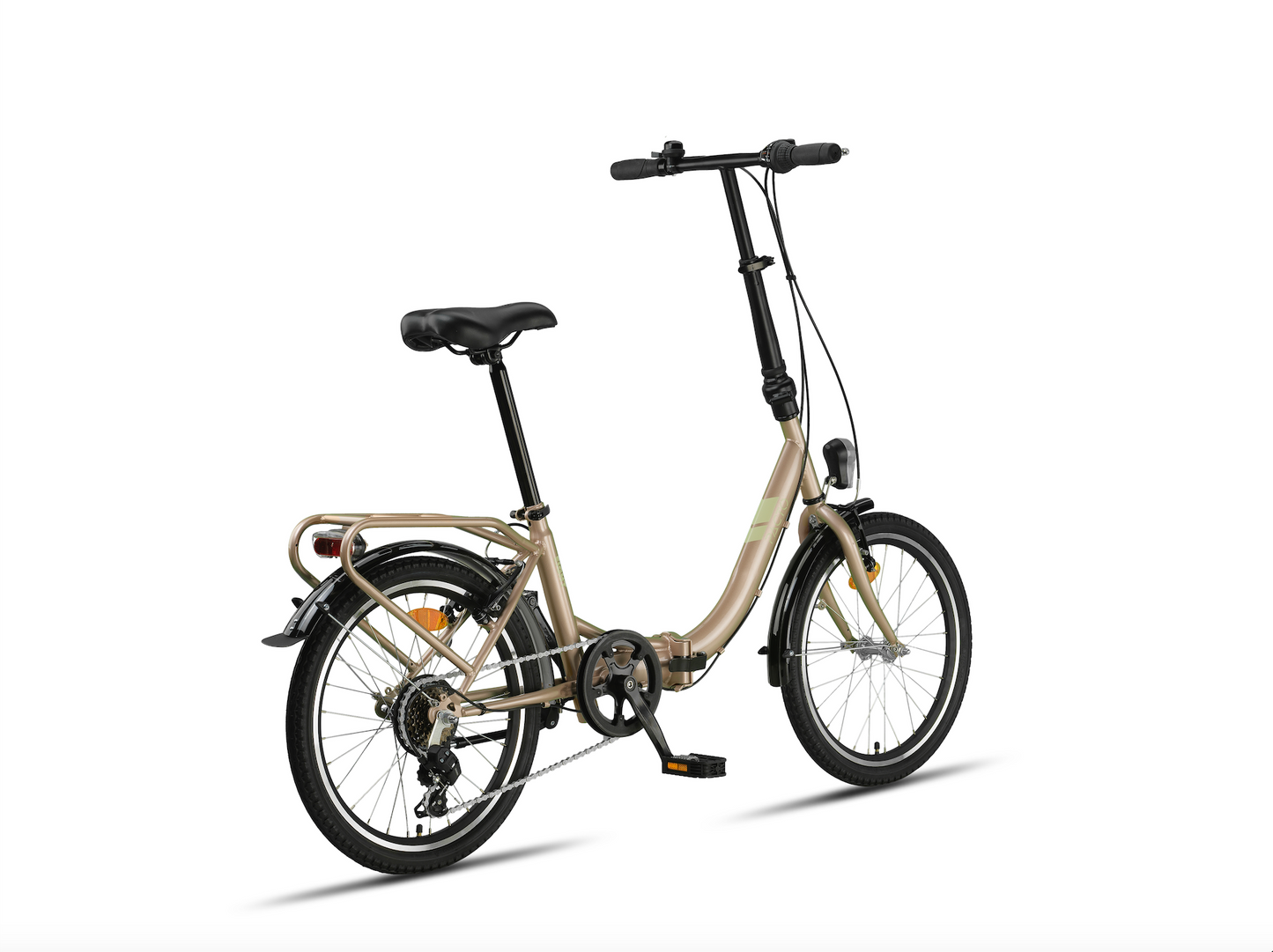 PACTO EIGHT opvouwbare vouwfiets lichtgewicht 20 inch met lage instap en 6 Shimano versnellingen, geschikt voor trein, auto of camper
PACTO EIGHT folding bike – lightweight 20-inch with low step and 6-speed Shimano gears, ideal for train, car or camper travel