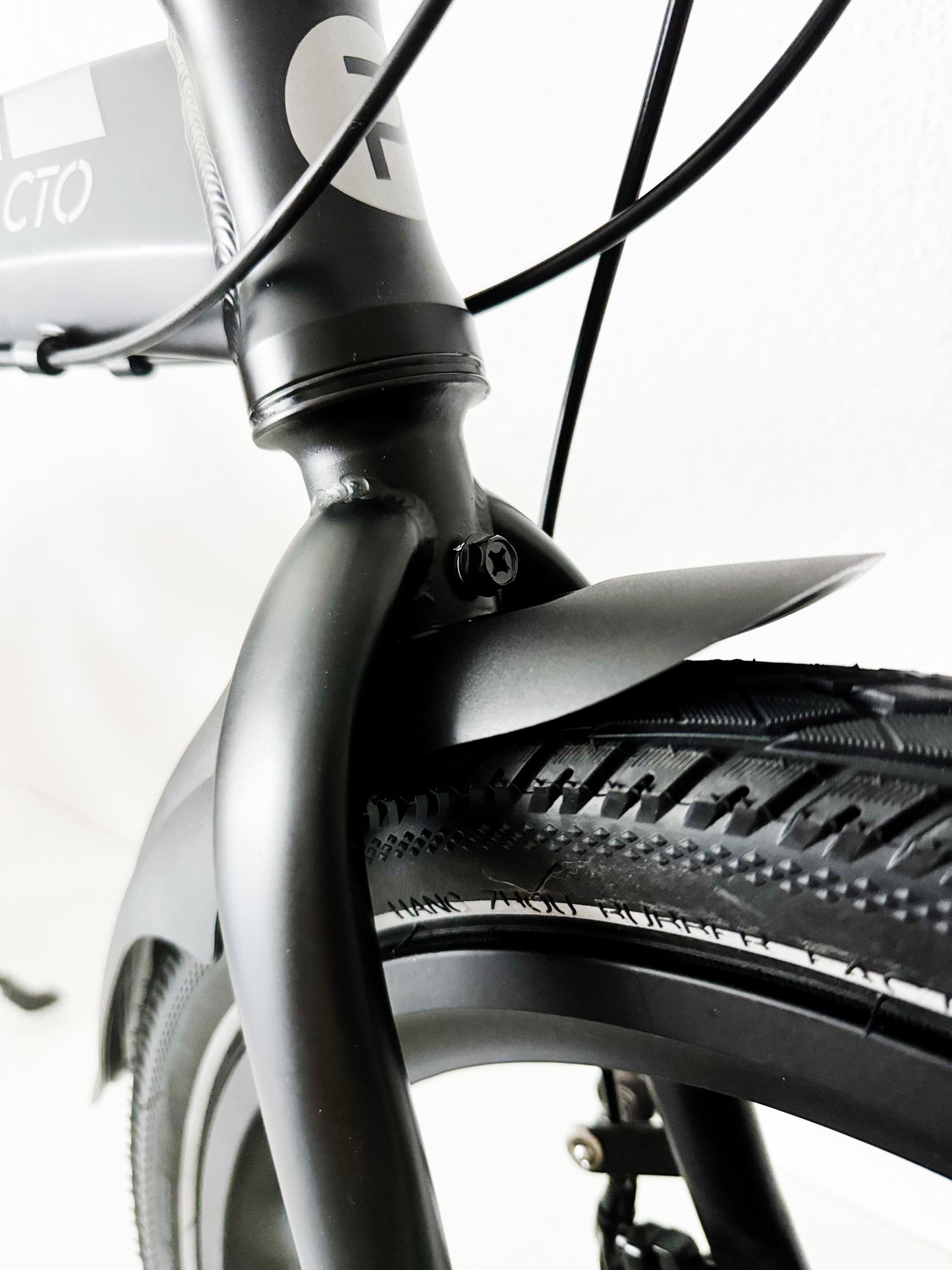 PACTO Folding bike Mudguard set 20 inch Black