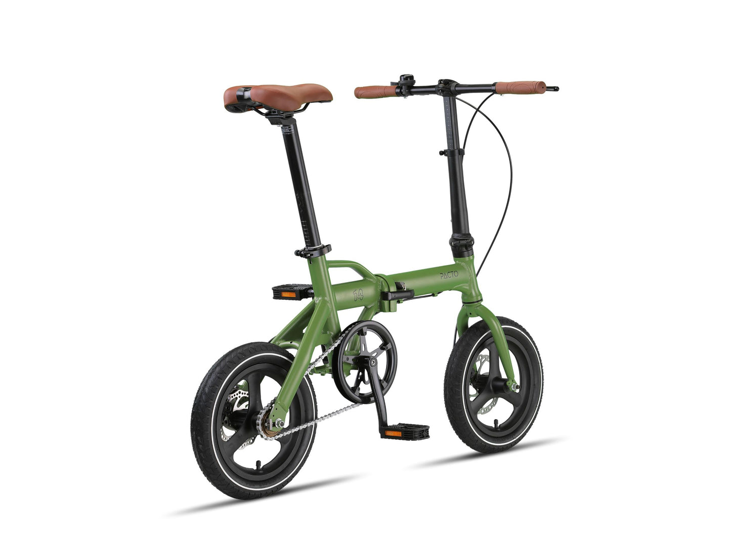 PACTO FOURTEEN – Folding Bike - Ultra Light - 14 inch - Green/Black