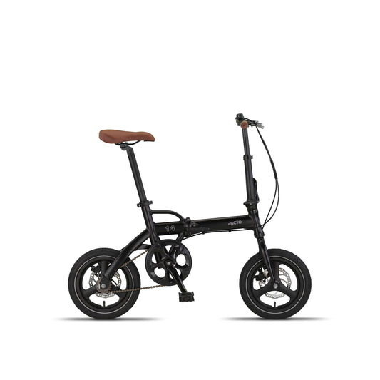 PACTO FOURTEEN – Folding Bike - Ultra Light - 14 inch - Black/Green