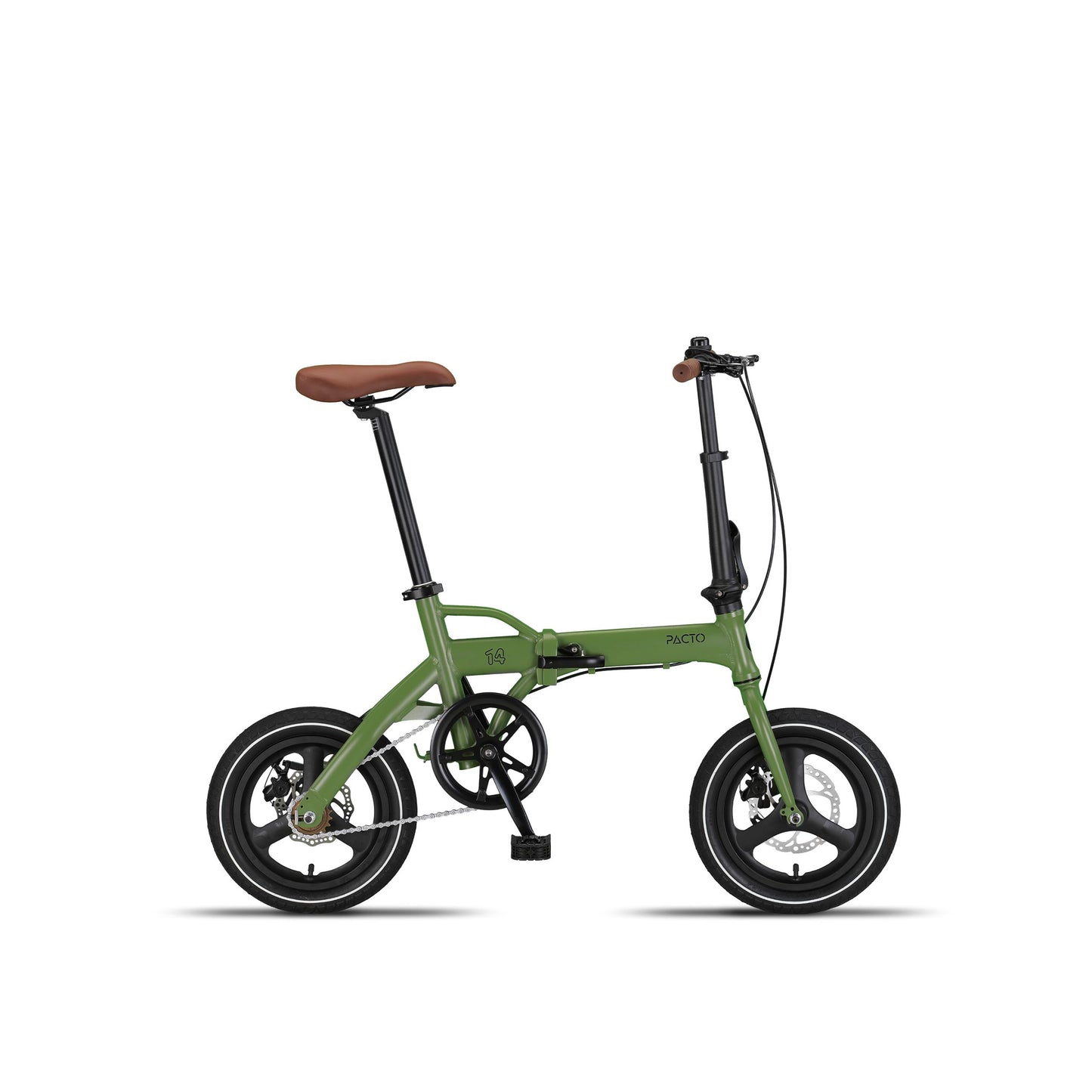 PACTO FOURTEEN – Folding Bike - Ultra Light - 14 inch - Green/Black
