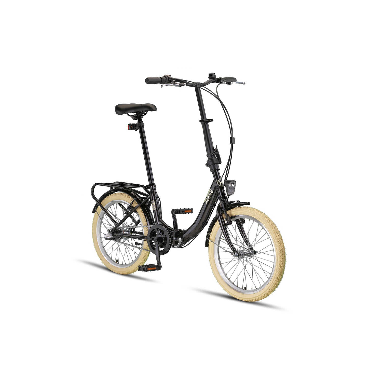 PACTO NINE – Vouwfiets - 20 inch - Lage instap - Shimano Nexus 3 - Black/Lavender/Patrol Green