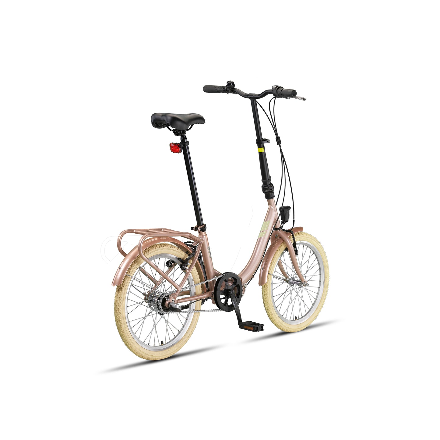 PACTO NINE – Vouwfiets - 20 inch - Lage instap - Shimano Nexus 3 - Lavender/Patrol Green/Black