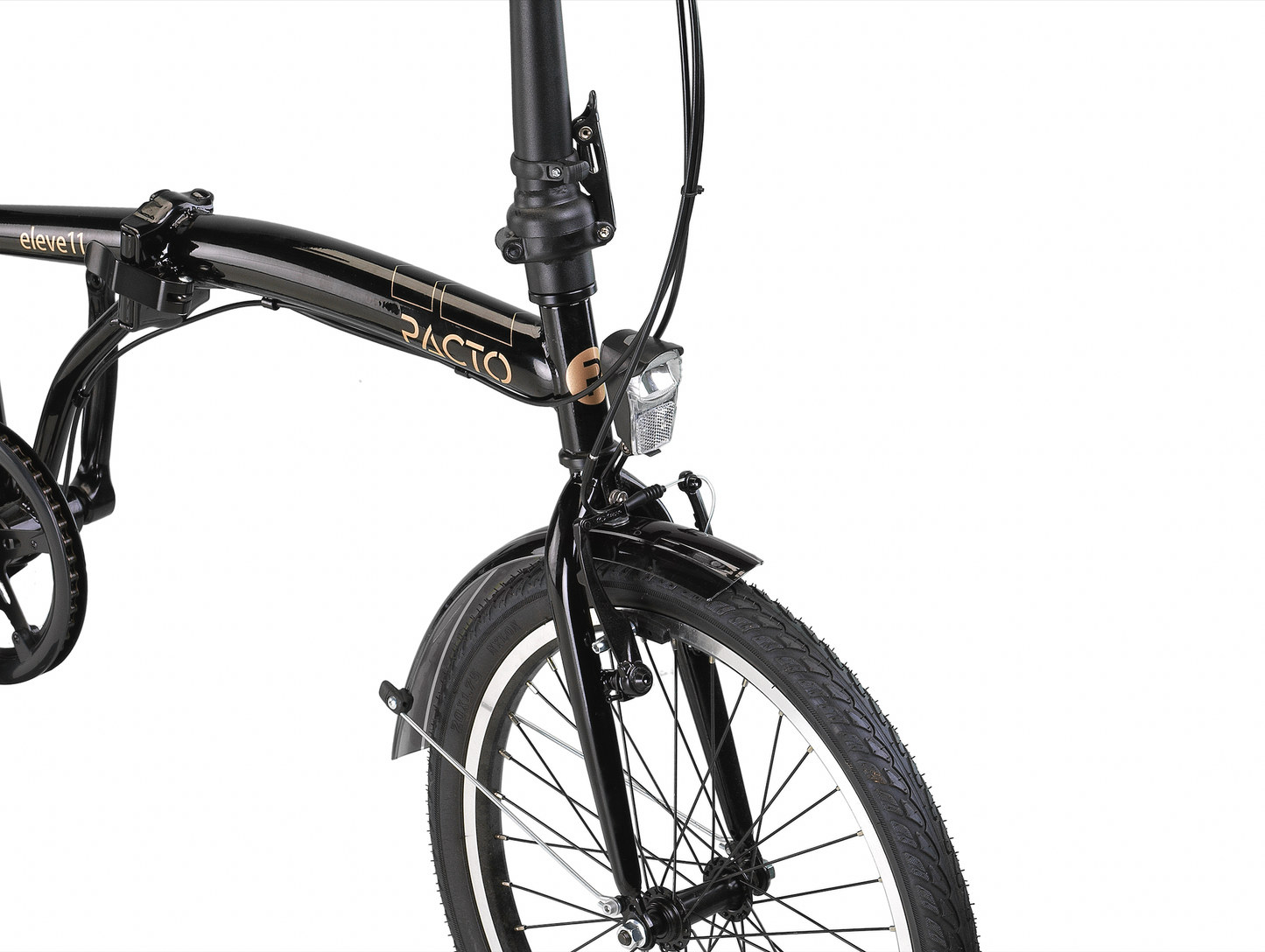 PACTO ELEVEN – Folding Bike - 20 inch - Shimano Nexus 3 - Black/Mint