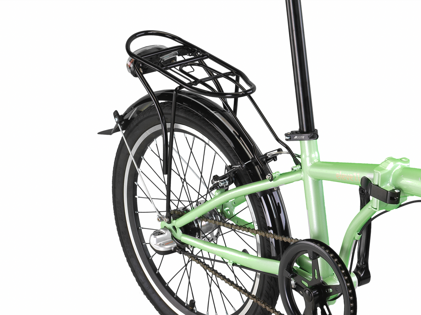 PACTO ELEVEN – Folding Bike - 20 inch - Shimano Nexus 3 - Mint/Black