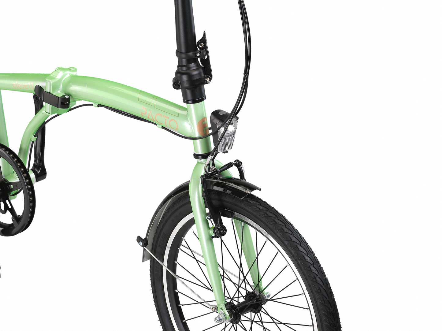PACTO ELEVEN – Folding Bike - 20 inch - Shimano Nexus 3 - Mint/Black