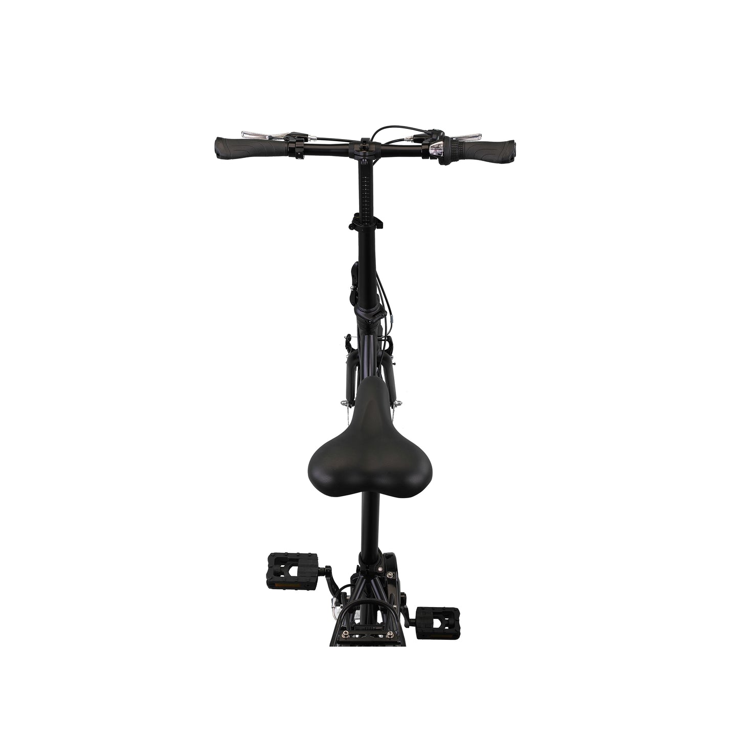 PACTO SIX – Folding Bike - 20 inch - 6 Speed Derailleur - Black/Patrol Blue