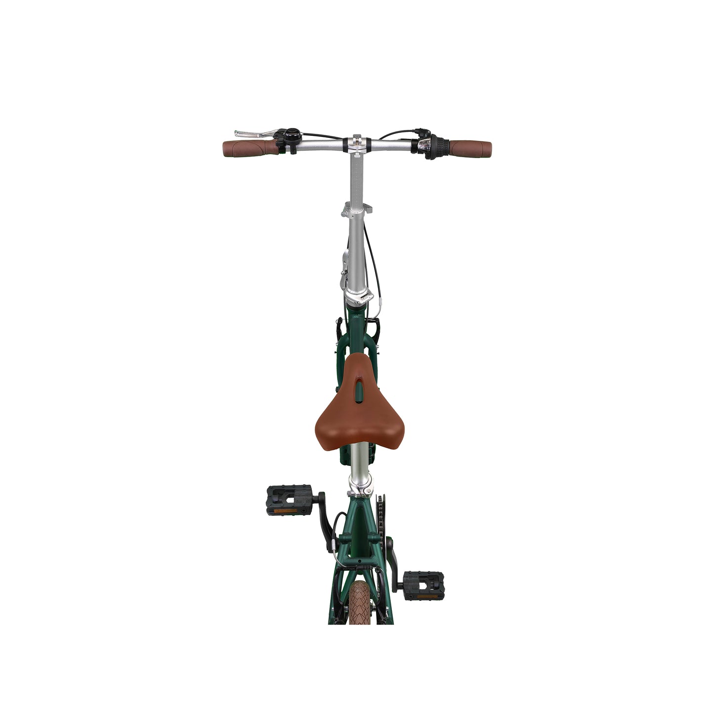 PACTO TWELVE – Folding Bike - 20 inch - Shimano 6 Speed - Green/Dark Blue