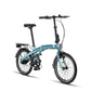 PACTO FIVE N7 – Vouwfiets met Shimano Nexus 7 en terugtraprem (Blauw / Zwart)