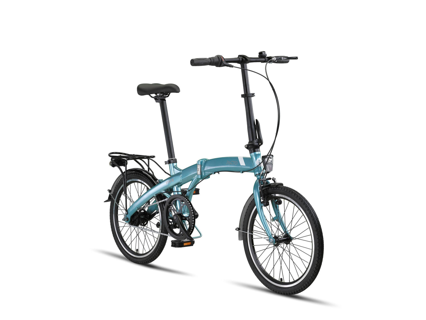 PACTO FIVE N7 – Vouwfiets met Shimano Nexus 7 en terugtraprem (Blauw / Zwart)