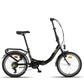 PACTO EIGHT – Folding Bike - 20 inch - Low step - 6 Speed Shimano - Black/Patrol Green/Lavender