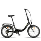 PACTO EIGHT – Low-step 20” folding bike with 6-speed Shimano (Patrol Green/Lavender/Black)