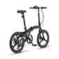 PACTO - Two - Folding Bike - Black/ Orange