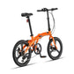 PACTO - Two - Folding Bike - Orange/ Black