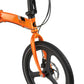 PACTO - Two - Folding Bike - Orange/ Black