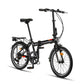 PACTO - Five - Folding Bike - Black/ Retro Green