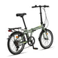 PACTO - Five - Folding Bike - Retro Green/ Black