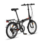 PACTO - Five - Folding Bike - Black/ Retro Green