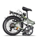 PACTO - Five - Folding Bike - Retro Green/ Black