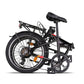 PACTO - Five - Folding Bike - Black/ Retro Green