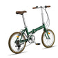 PACTO TWELVE – Vouwfiets - 20 inch - Shimano 6v - Green/Dark Blue
