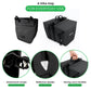 PACTO - Double carrier bag - black - 36L - dubbele - fietstas -