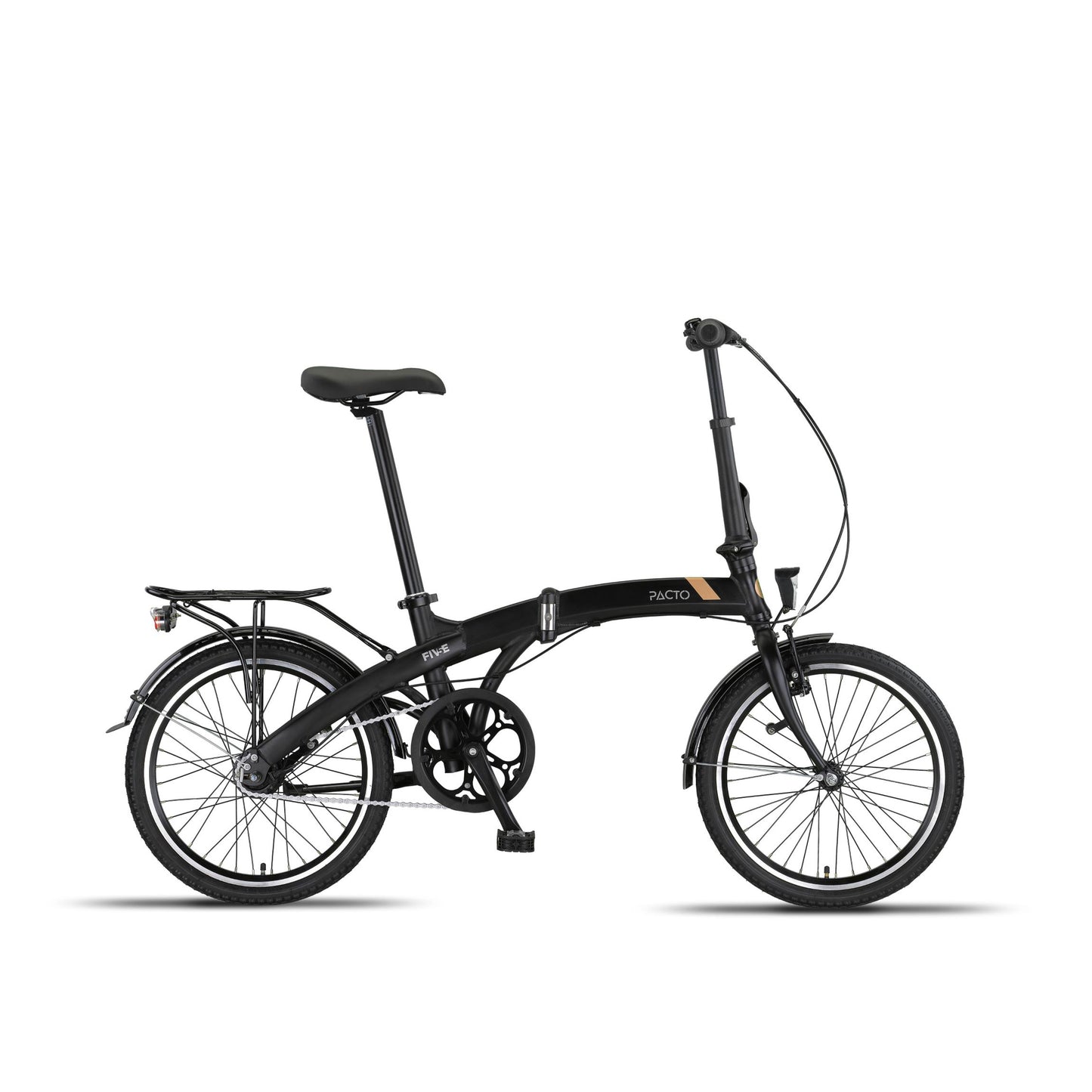 PACTO FIVE N7 – Vouwfiets met Shimano Nexus 7 en terugtraprem (Blauw / Zwart)
