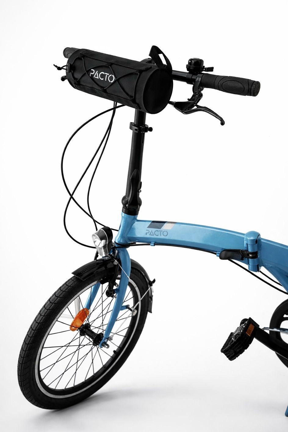 PACTO - Handlebar bag - black - 1,5L - stuurtas - fietstas - 