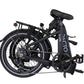 PACTO E-ONE – Elektro-Faltrad – 20 Zoll – Shimano 7-Gang-Schaltung – Tiefeinsteiger-Rahmen – Schwarz