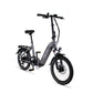 PACTO E-ONE - Elektrische Vouwfiets - 20 inch - Shimano 7 Versnellingen Derailleur - Laag instapframe - Grijs