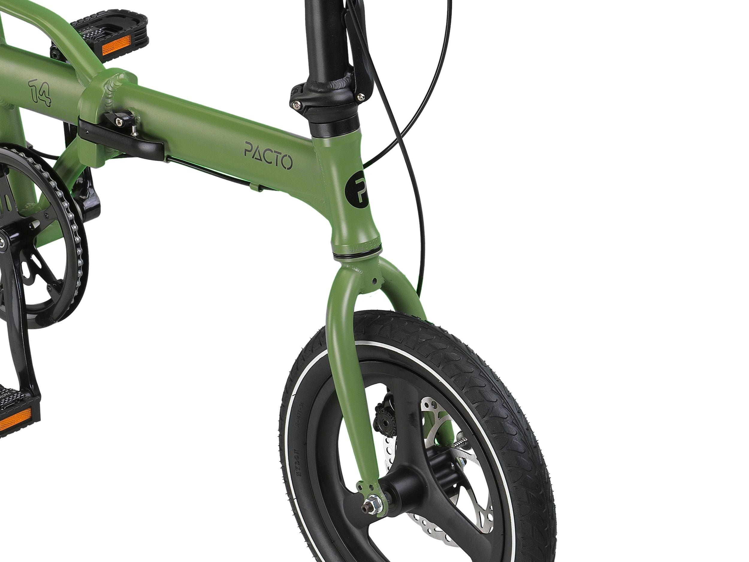PACTO FOURTEEN - Ultra-Light Folding Bike | 12 kg | Compact & Durable