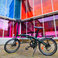 Compact PACTO FOUR S folding bike for city commuting, lightweight foldable bicycle