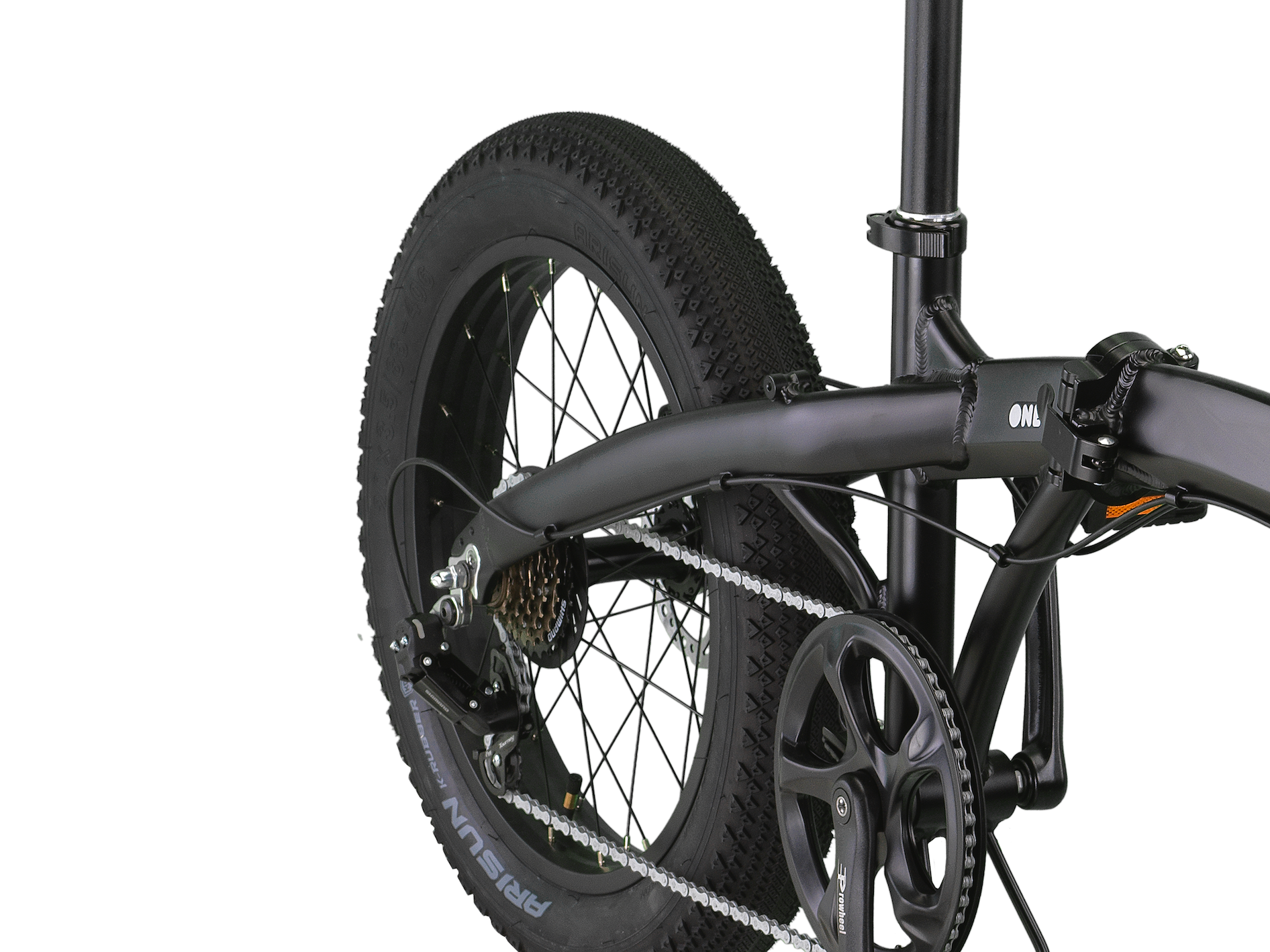 opvouwbare mountainbike PACTO ONE – Folding bike - 20 inch - Fat Tires