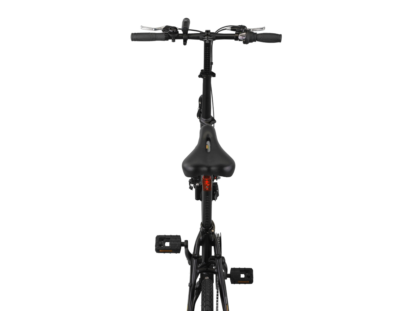 PACTO TWO – Faltrad – 20 Zoll – Shimano 6-Gang – Schwarz/Orange