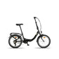 PACTO EIGHT – Folding Bike - 20 inch - Low step - 6 Speed Shimano - Black/Patrol Green/Lavender