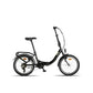 PACTO EIGHT – Faltrad – 20 Zoll – Tiefer Einstieg – 6-Gang Shimano – Schwarz/Patrolgrün/Lavendel