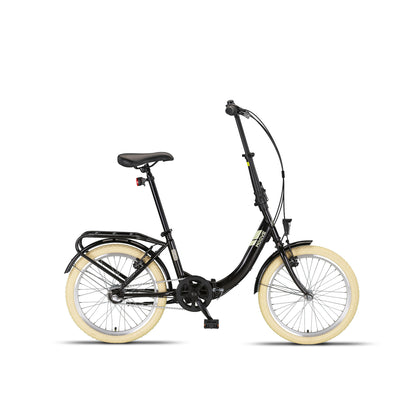 PACTO - Nine - Vouwfiets - Black/ Lavender/ Patrol Green