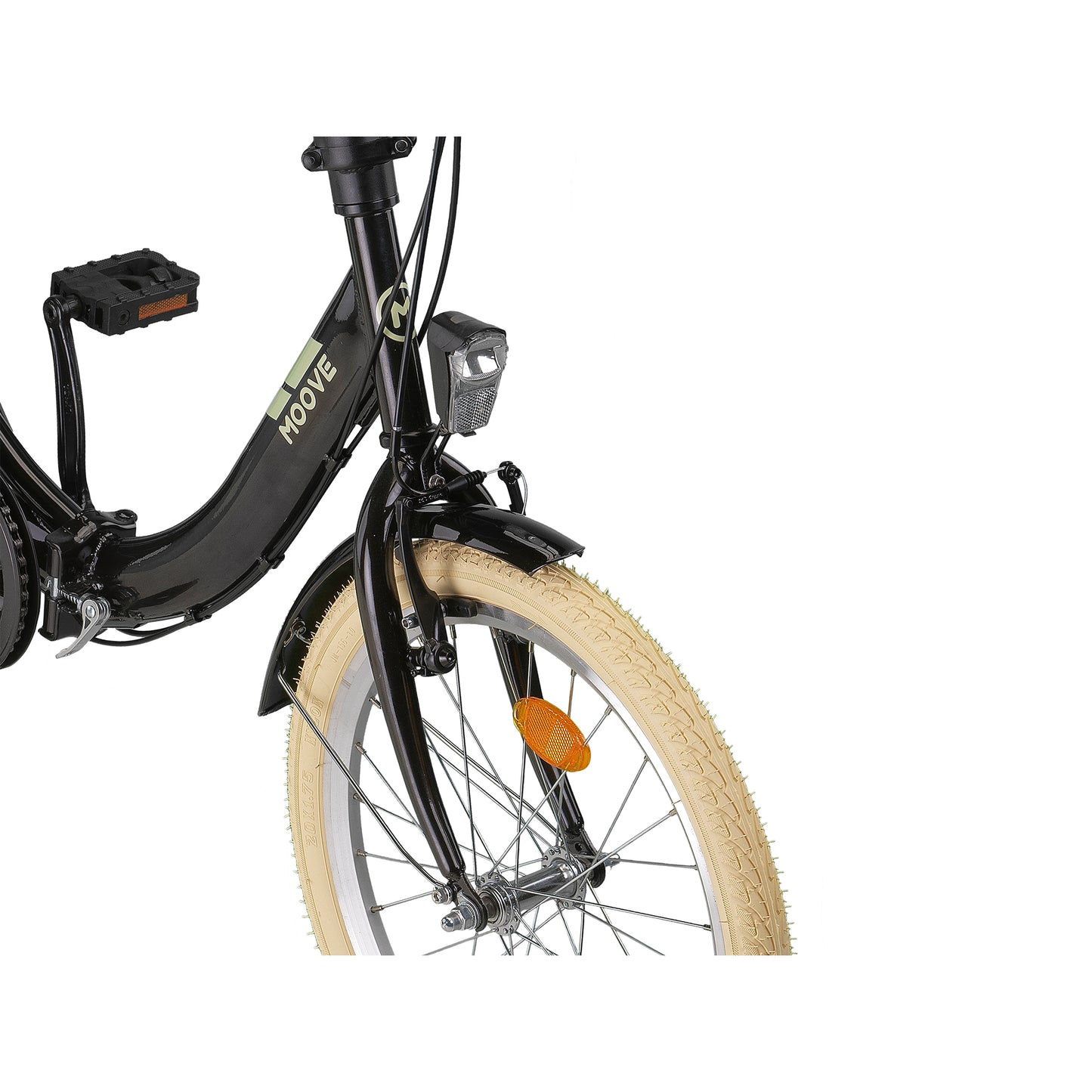 PACTO - Nine - Vouwfiets - Black/ Lavender/ Patrol Green
