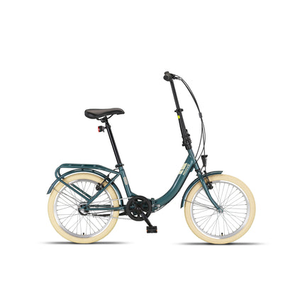 PACTO - Nine - Vouwfiets - Lavender/ Patrol Green/ Black