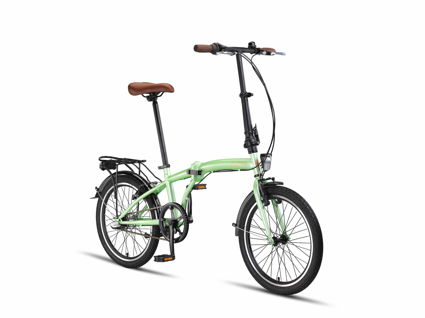 PACTO - Eleven - Folding Bike - Mint/ Black