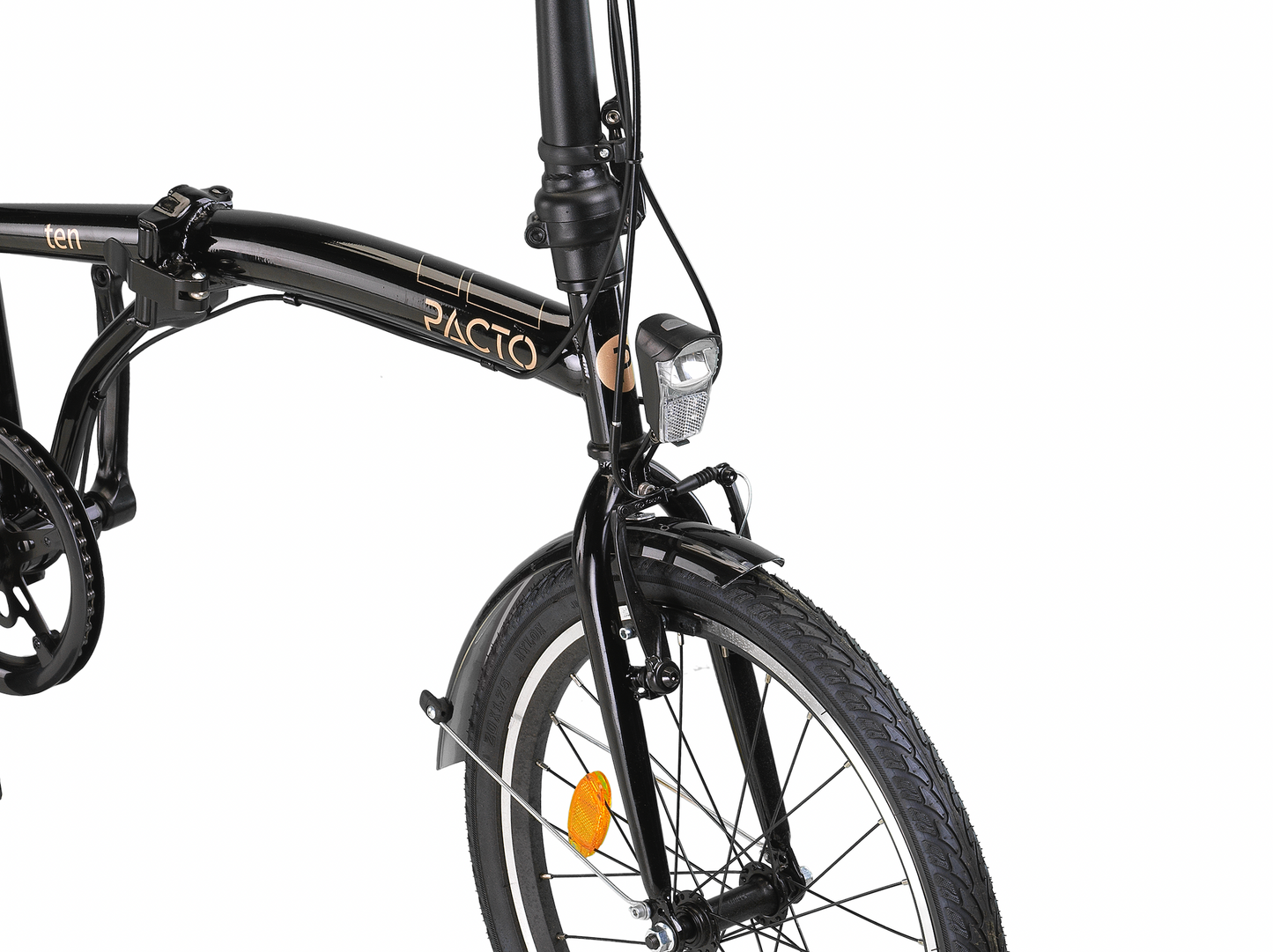 PACTO - TEN - FOLDING BIKE - MINT/ BLACK - vouwfiets - opklapfiets - folding bike - pacto -pactobike.com