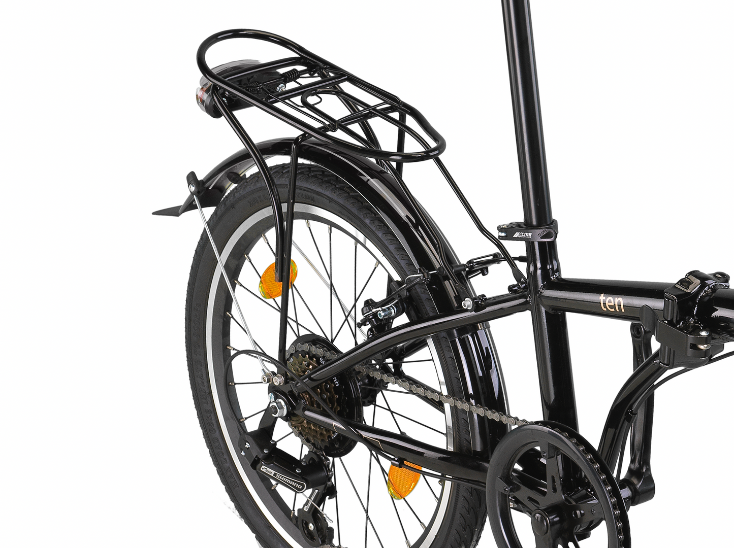 PACTO - TEN - FOLDING BIKE - MINT/ BLACK - vouwfiets - opklapfiets - folding bike - pacto -pactobike.com