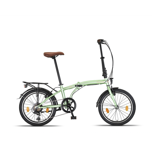 PACTO - TEN - FOLDING BIKE - MINT/ BLACK - vouwfiets - opklapfiets - folding bike - pacto -pactobike.com